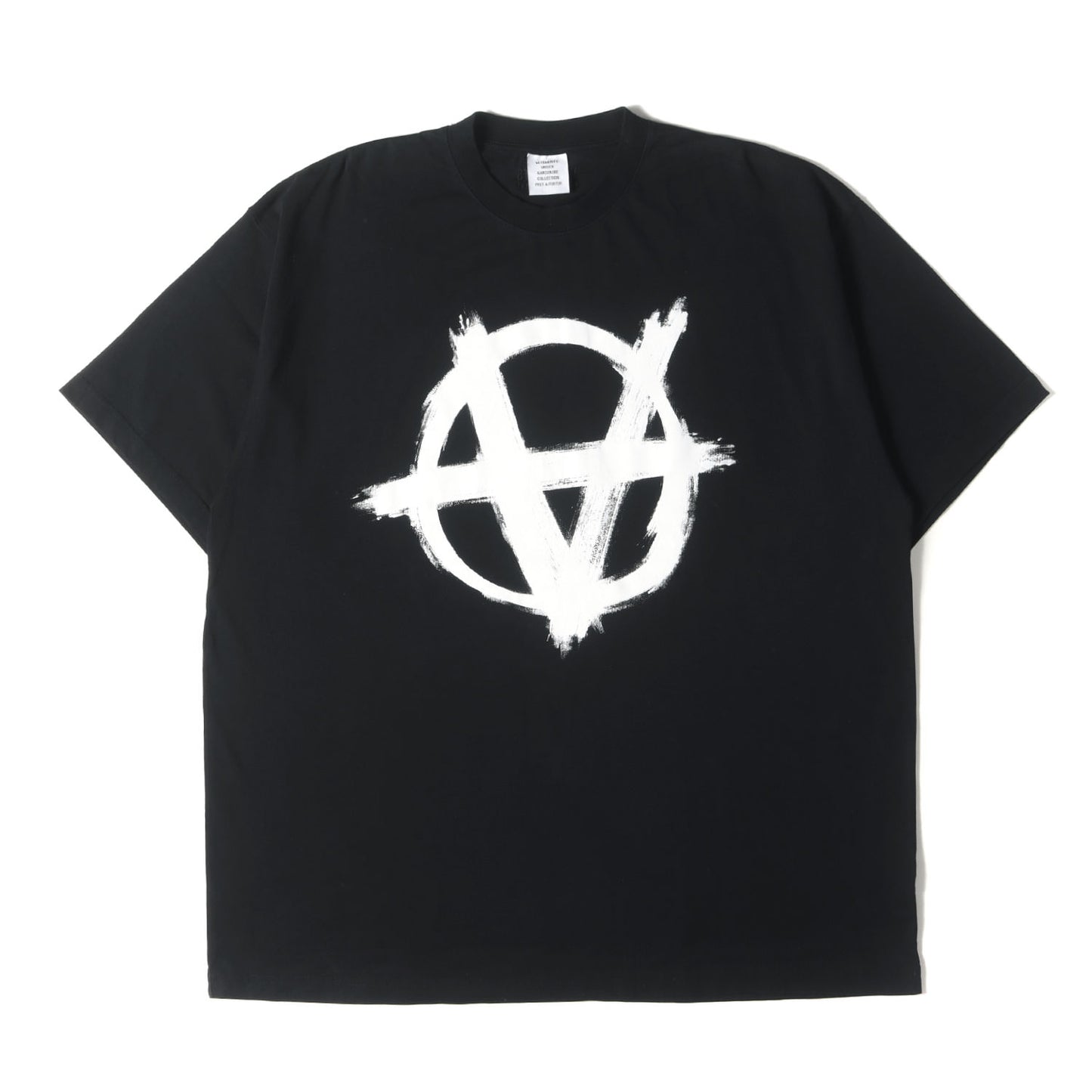 22AW ダブルアナーキーロゴ オーバーサイズ Tシャツ(Double Anarchy T-Shirt)