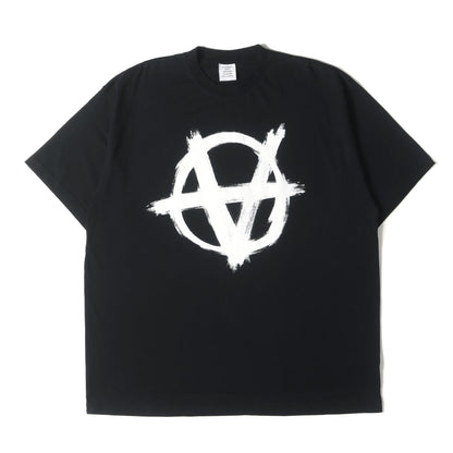 22AW ダブルアナーキーロゴ オーバーサイズ Tシャツ(Double Anarchy T-Shirt)