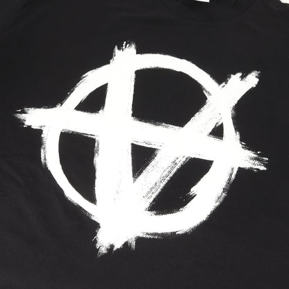 22AW ダブルアナーキーロゴ オーバーサイズ Tシャツ(Double Anarchy T-Shirt)