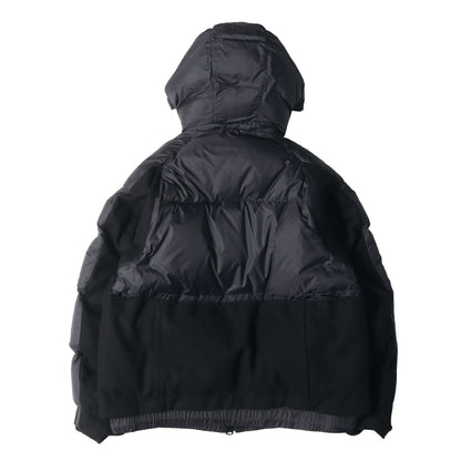 ×NIKE メルトンウールコンビ ゴツナイキロゴ ダウンジャケット