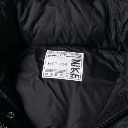 ×NIKE メルトンウールコンビ ゴツナイキロゴ ダウンジャケット