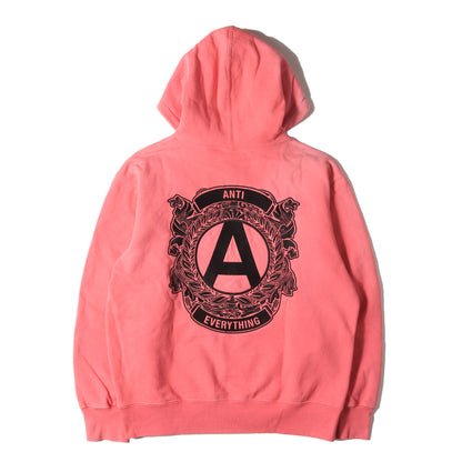 20AW エンブレム刺繍 スウェット パーカー(Anti Hooded Sweatshirt)