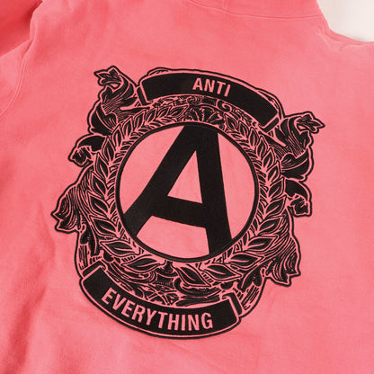 20AW エンブレム刺繍 スウェット パーカー(Anti Hooded Sweatshirt)