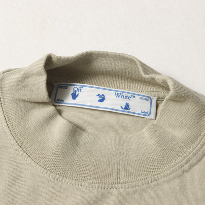 21AW 絵画グラフィック オーバーサイズ ロングスリーブ Tシャツ(CARAV HAND OVER MOCKNECK)