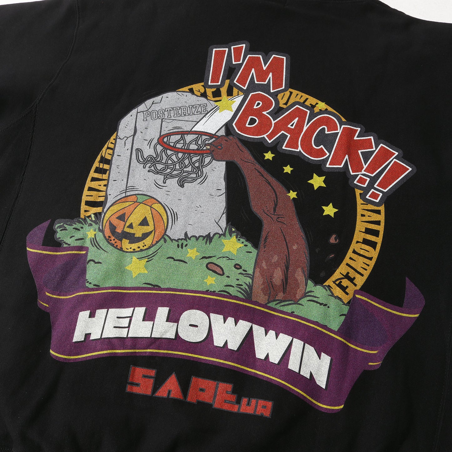 ハロウィン グラフィック スウェット パーカー