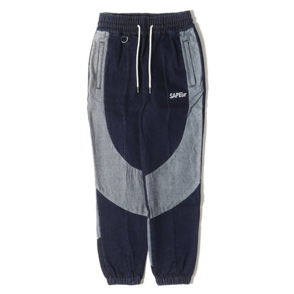 ロゴ刺繍 デニム トラックパンツDENIM TRACK PANTS()