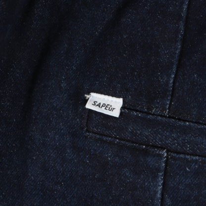 ロゴ刺繍 デニム トラックパンツDENIM TRACK PANTS()