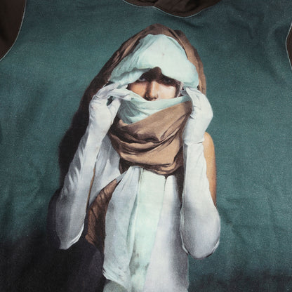 21AW ×Markus Akesson アートプリント スウェット パーカー