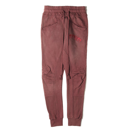 22AW フェード加工 サルエル スウェット パンツ