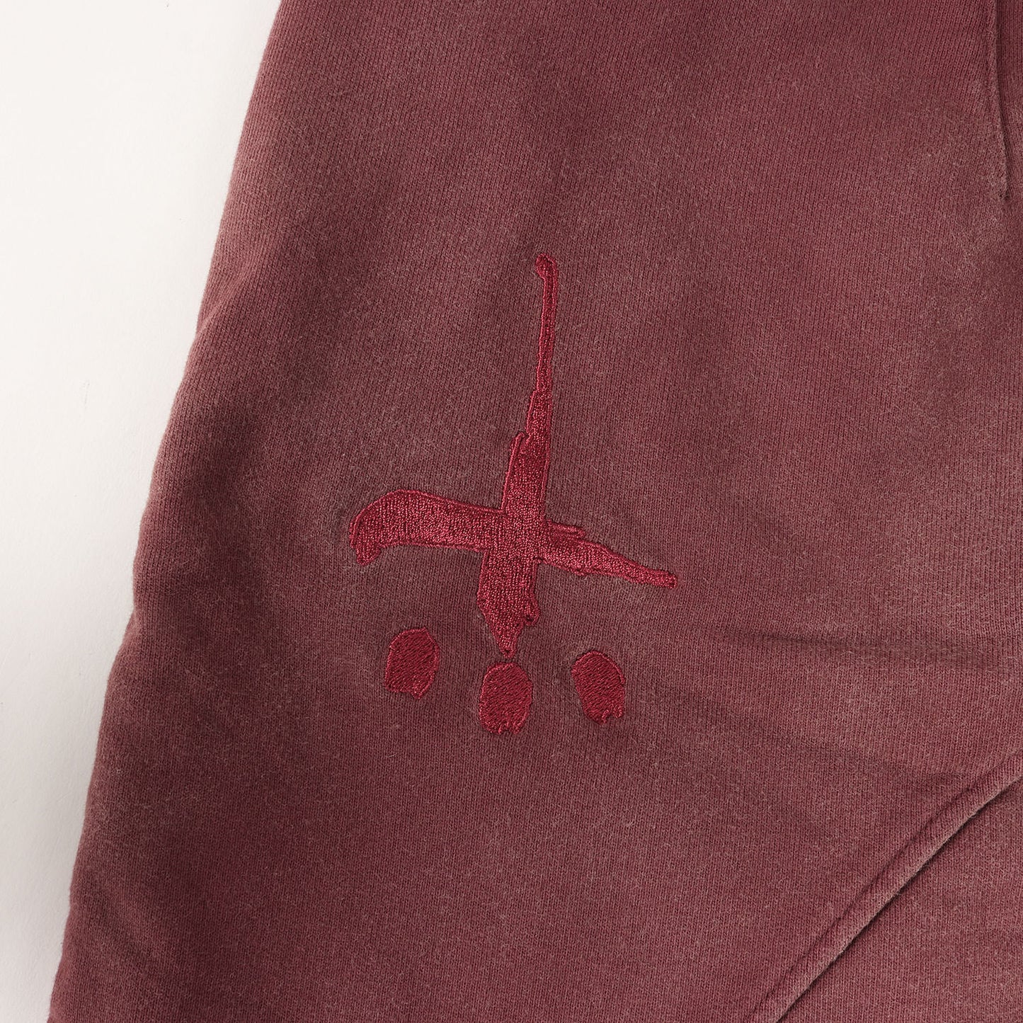 22AW フェード加工 サルエル スウェット パンツ