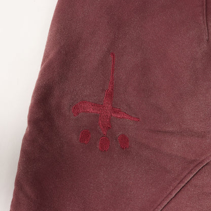 22AW フェード加工 サルエル スウェット パンツ