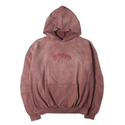 22AW フェード加工 オーバーサイズ スウェット パーカー