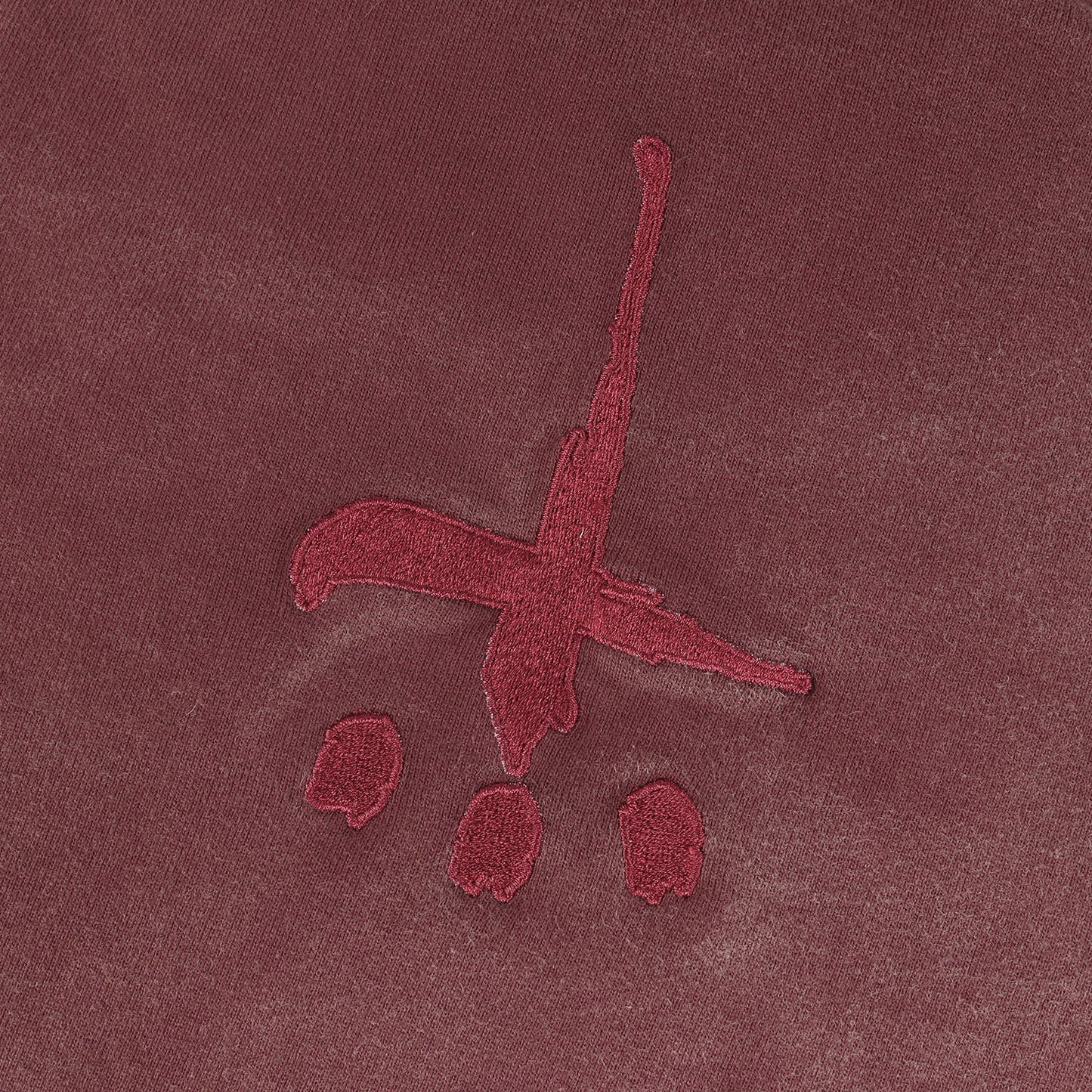 22AW フェード加工 オーバーサイズ スウェット パーカー