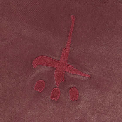 22AW フェード加工 オーバーサイズ スウェット パーカー