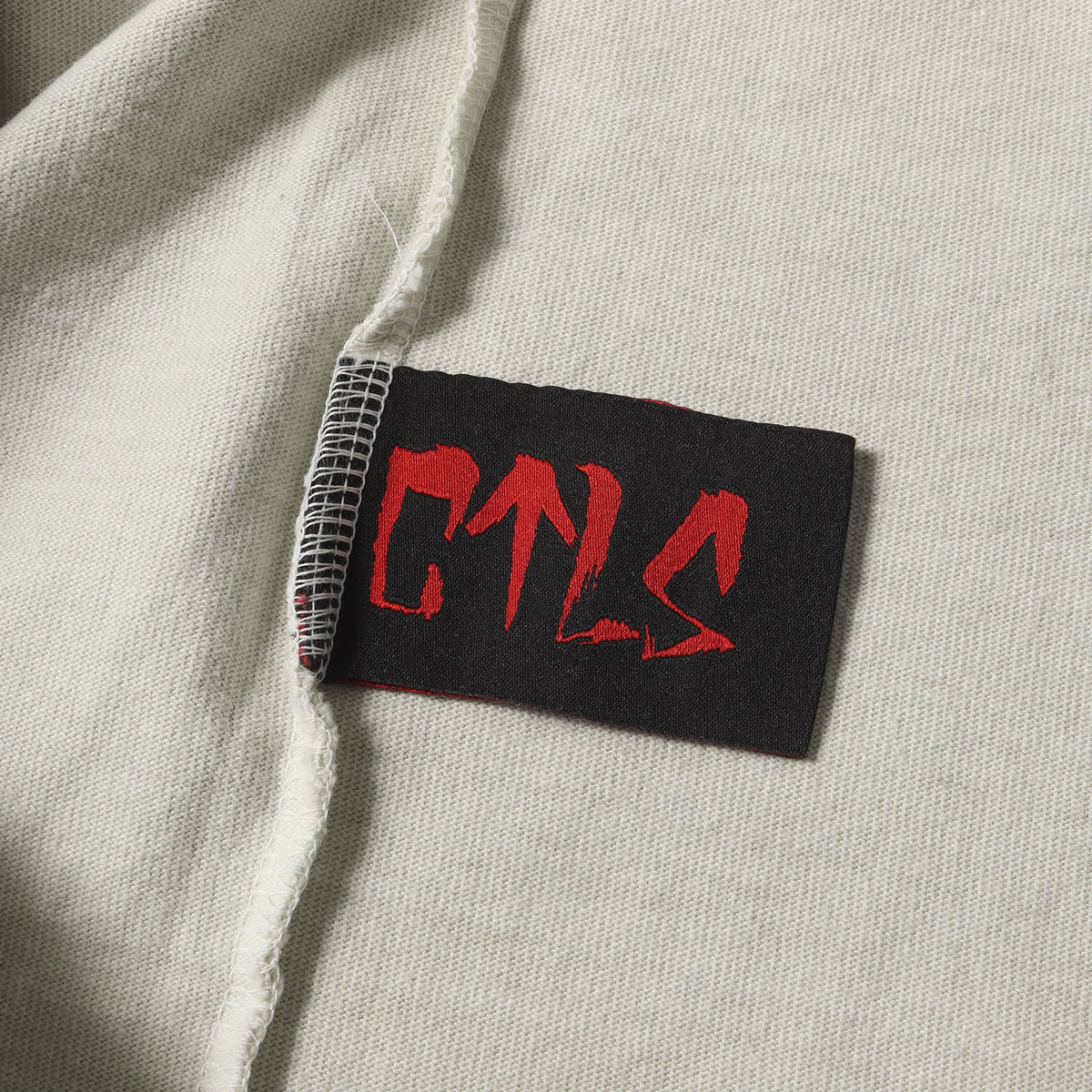 21SS ワッペンロゴ オーバーサイズ ヘビー ロングスリーブ Tシャツ