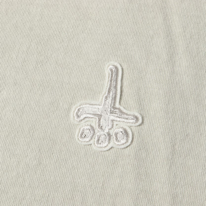 21SS ワッペンロゴ オーバーサイズ ヘビー ロングスリーブ Tシャツ