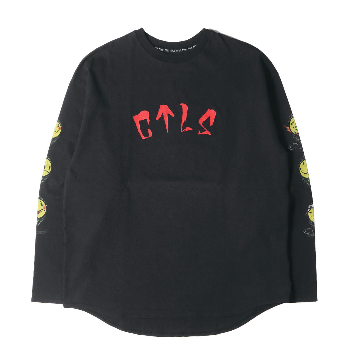 21SS グラフィックプリント オーバーサイズ ヘビー ロングスリーブ Tシャツ