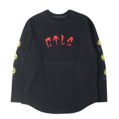21SS グラフィックプリント オーバーサイズ ヘビー ロングスリーブ Tシャツ