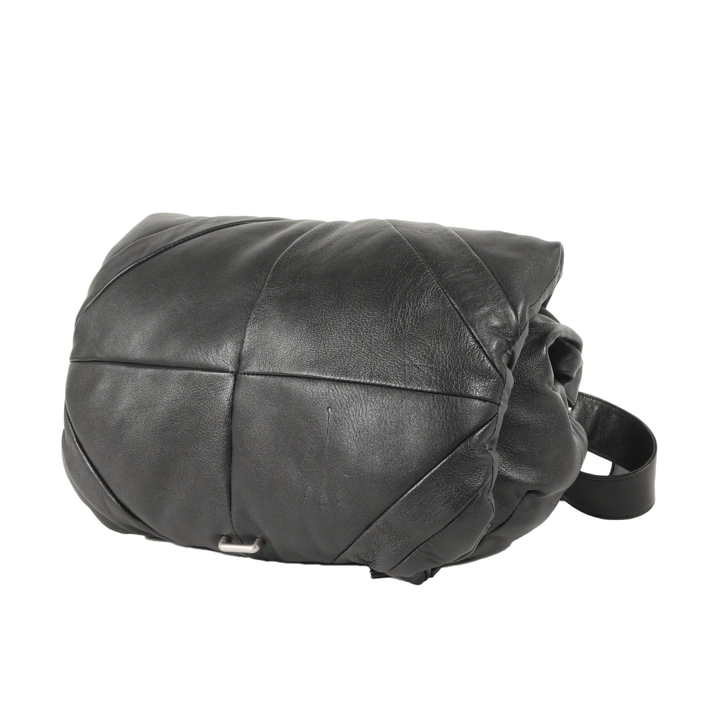 シープスキンレザー ショルダーバッグ(Leather Puff Bag)