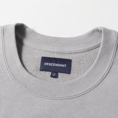 23SS クロスパドル クルーネック スウェット(CROSS PADDLE CREW NECK GRAY)