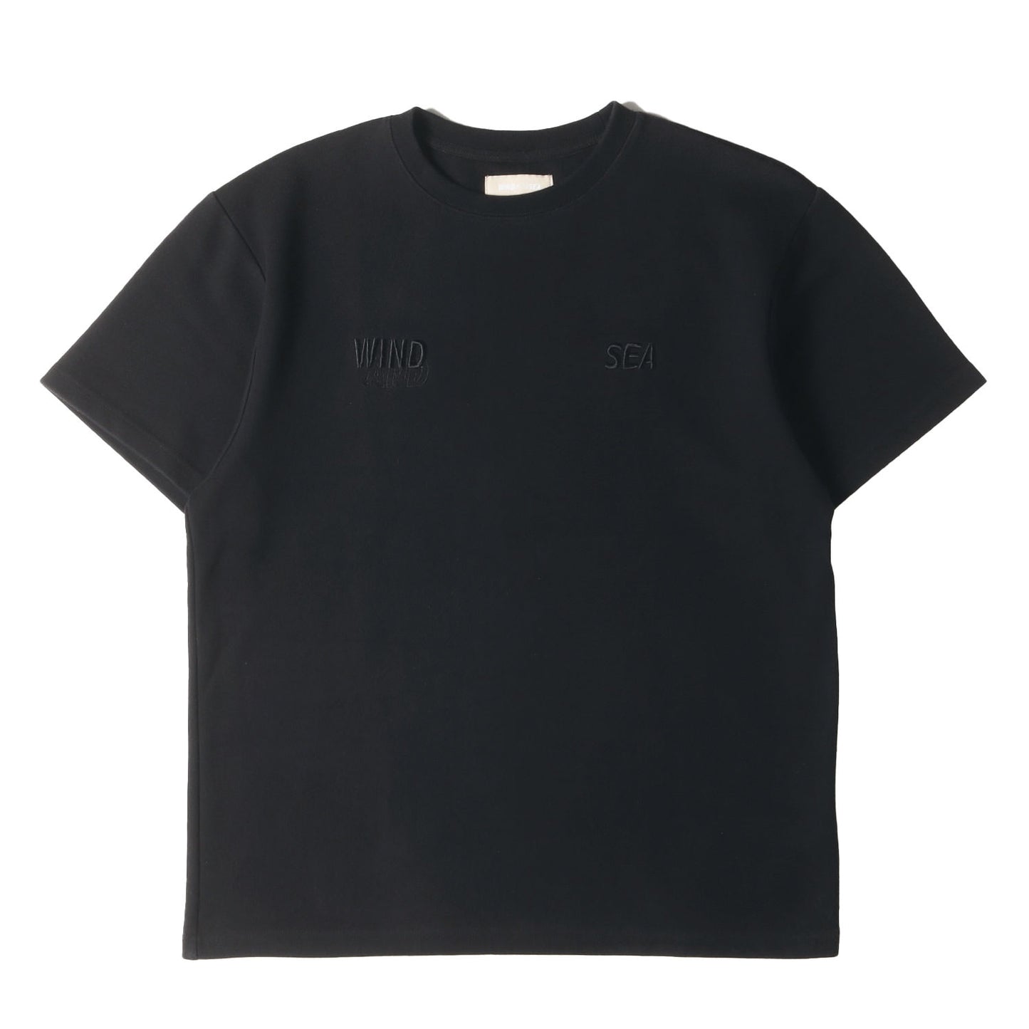 24SS ブランドロゴ刺繍 ポンチ Tシャツ