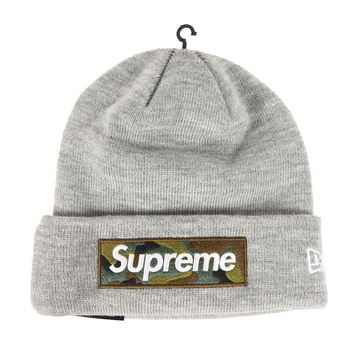 23AW ×NEW ERA 迷彩BOXロゴ ニット ビーニー(Box Logo Beanie)