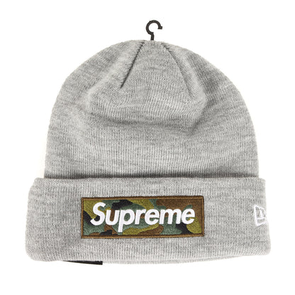 23AW ×NEW ERA 迷彩BOXロゴ ニット ビーニー(Box Logo Beanie)