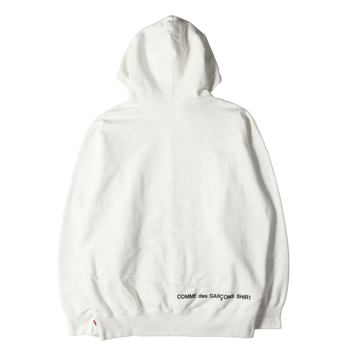 ×COMME des GARCONS SHIRT スプリット BOXロゴ スウェットパーカー(Split Box Logo Hooded Sweatshirt)