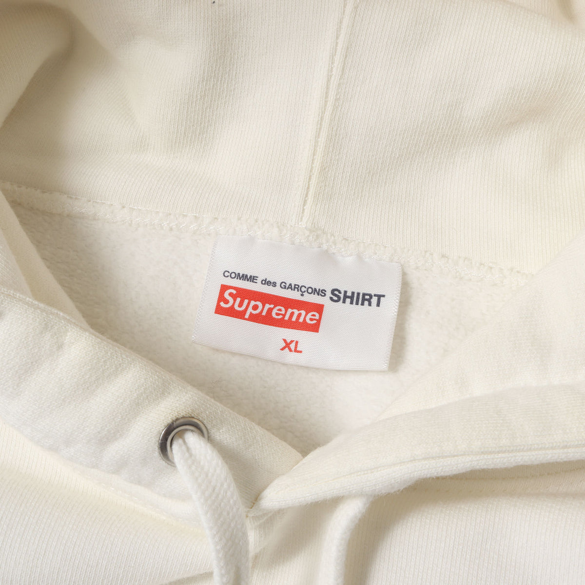 ×COMME des GARCONS SHIRT スプリット BOXロゴ スウェットパーカー(Split Box Logo Hooded Sweatshirt)