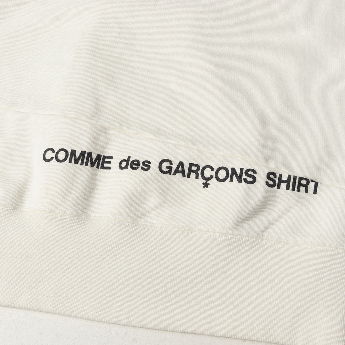 ×COMME des GARCONS SHIRT スプリット BOXロゴ スウェットパーカー(Split Box Logo Hooded Sweatshirt)