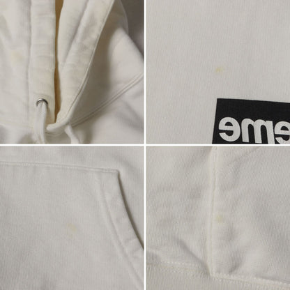 ×COMME des GARCONS SHIRT スプリット BOXロゴ スウェットパーカー(Split Box Logo Hooded Sweatshirt)