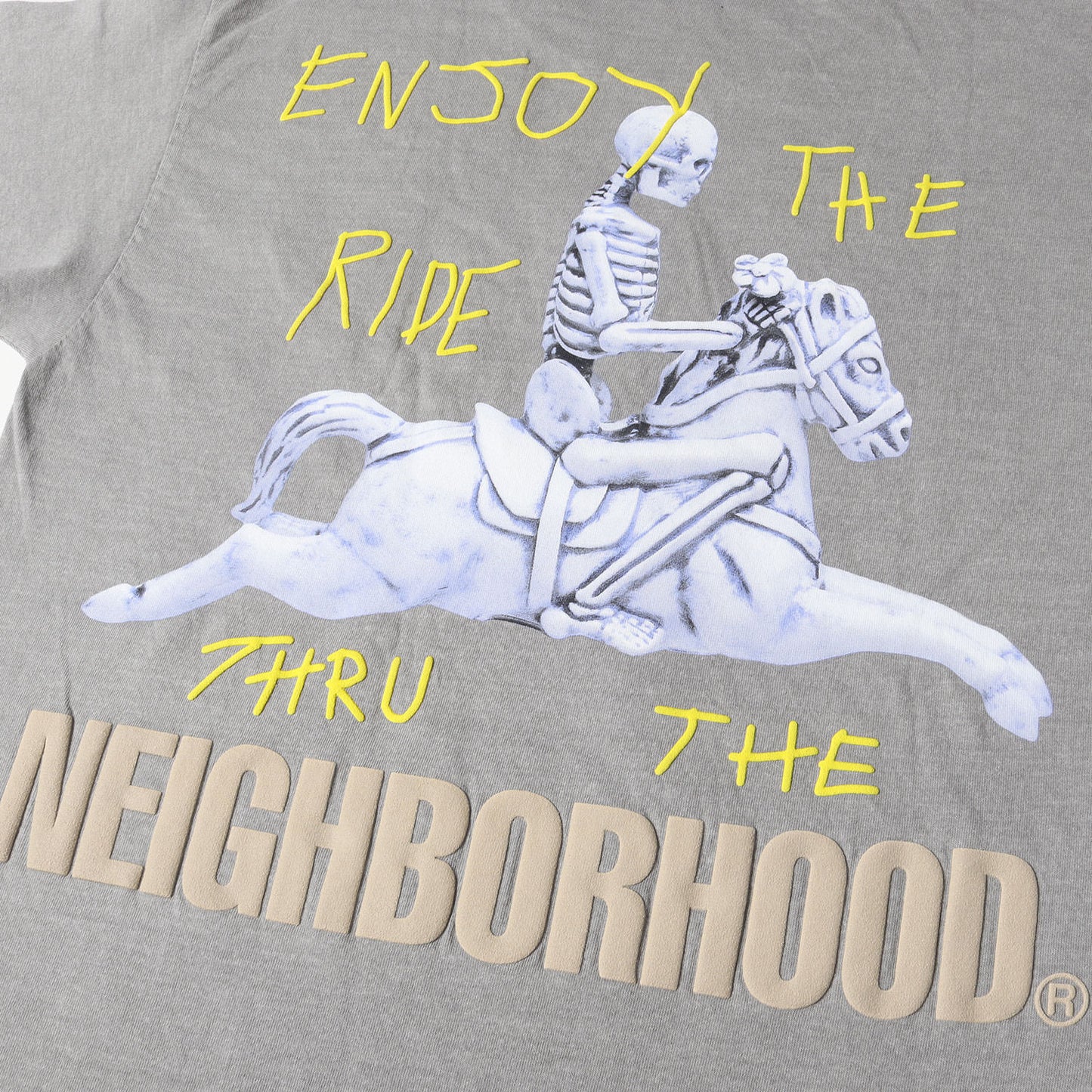 21SS ×Travis Scott / Cactus Jack 発泡プリント グラフィック Tシャツ