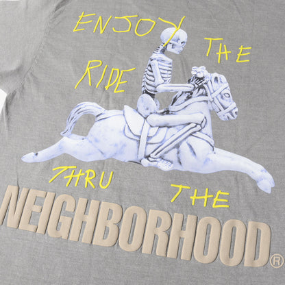 21SS ×Travis Scott / Cactus Jack 発泡プリント グラフィック Tシャツ