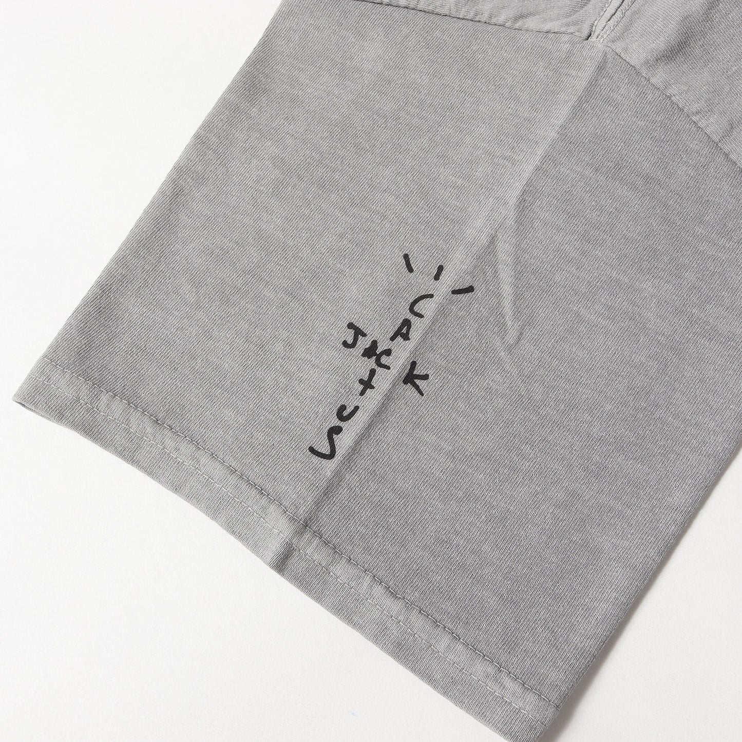 21SS ×Travis Scott / Cactus Jack 発泡プリント グラフィック Tシャツ