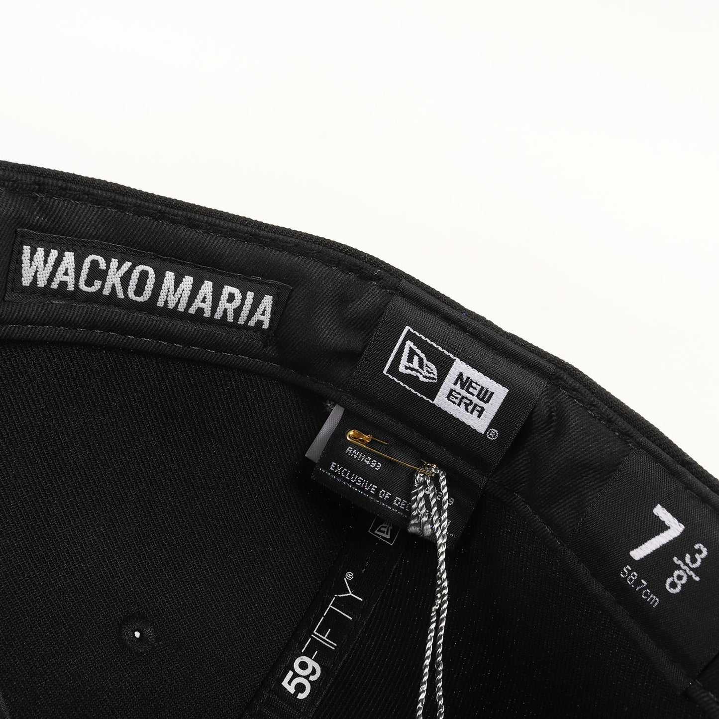 24AW ×NEW ERA オールドイングリッシュロゴ ベースボールキャップ(59FIFTY)