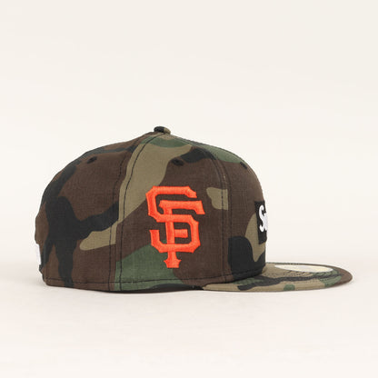 24SS ×NEW ERA ×San Francisco Giants BOXロゴ ベースボールキャップ(MLB Teams Box Logo New Era)