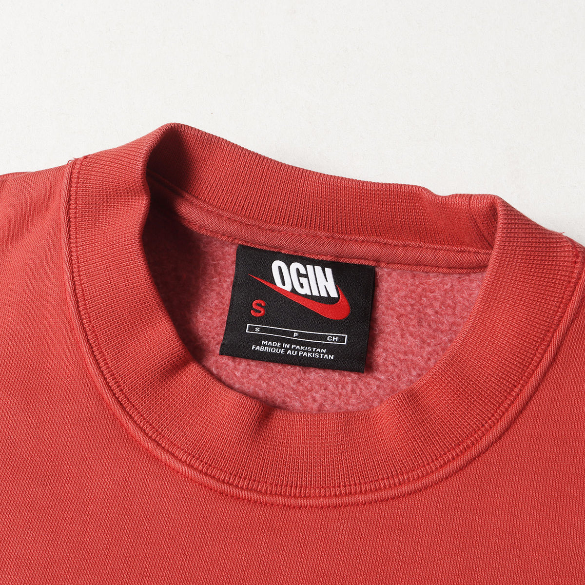 24AW ×NIGO OTSUMO PLAZA限定 反転スウッシュロゴ 後染め スウェット(AS NRG Crew Fleece)