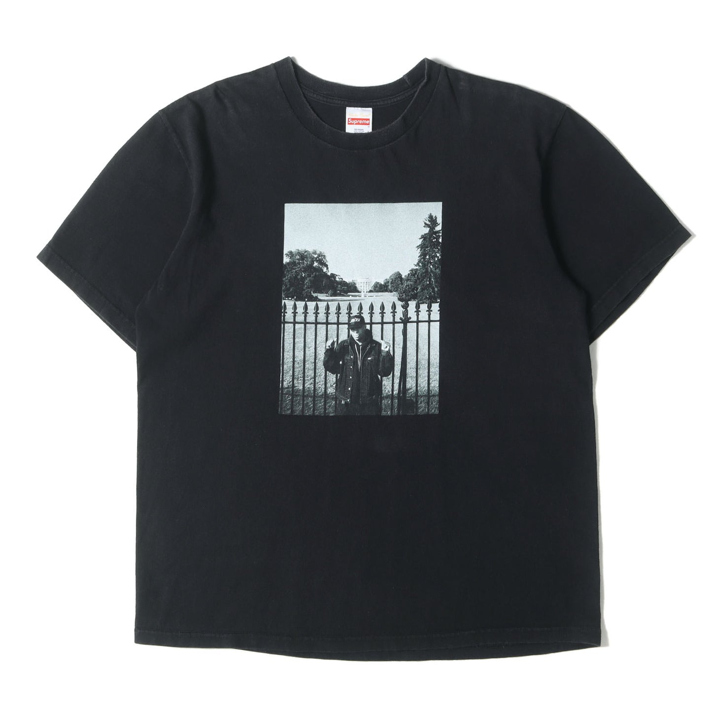 ×UNDERCOVER ×PUBLIC ENEMY フォトプリント Tシャツ(White House Tee)