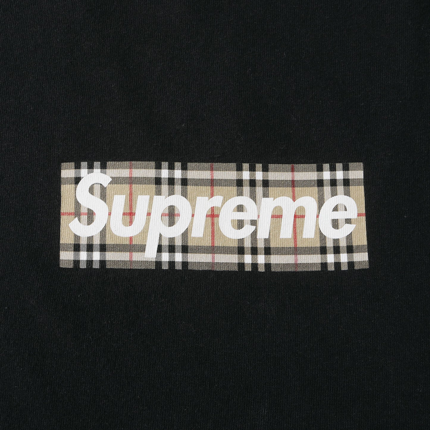 22SS ×BURBERRY ノバチェック BOXロゴ Tシャツ(Box Logo Tee)