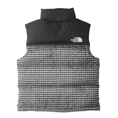 21SS ×THE NORTH FACE スタッズ柄 ヌプシ ダウンベスト(Studded Nuptse Vest)