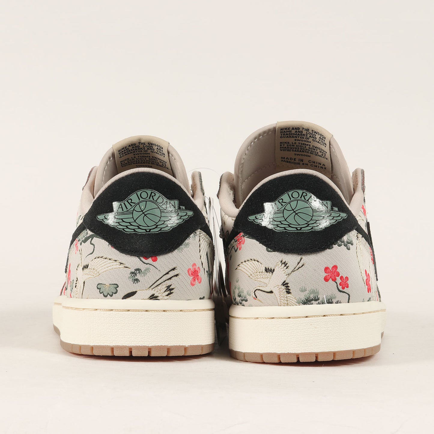 25SS ×八村 塁 AIR JORDAN 1 RETRO LOW OG CRANES (HV8293-100)
