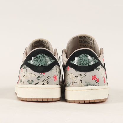 25SS ×八村 塁 AIR JORDAN 1 RETRO LOW OG CRANES (HV8293-100)