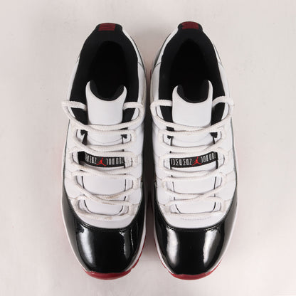 AIR JORDAN 11 RETRO LOW WHITE BRED (AV2187-160)