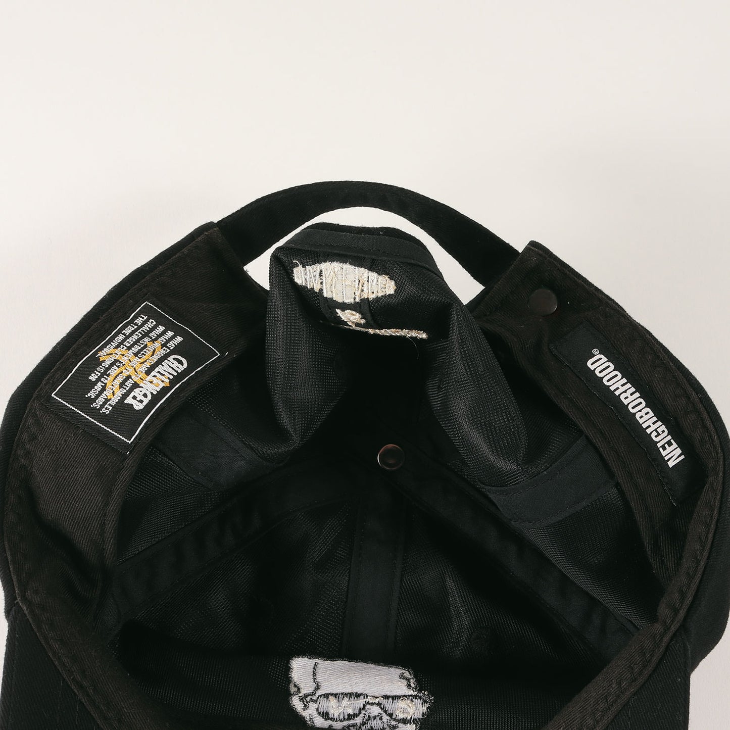 21AW ×NEIGHBORHOOD スカル刺繍 6パネル キャップ(2021 SKULL CAP)