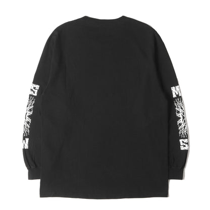 スカル グラフィック ロングスリーブ Tシャツ(T-SHIRTS L/S SCREAM)