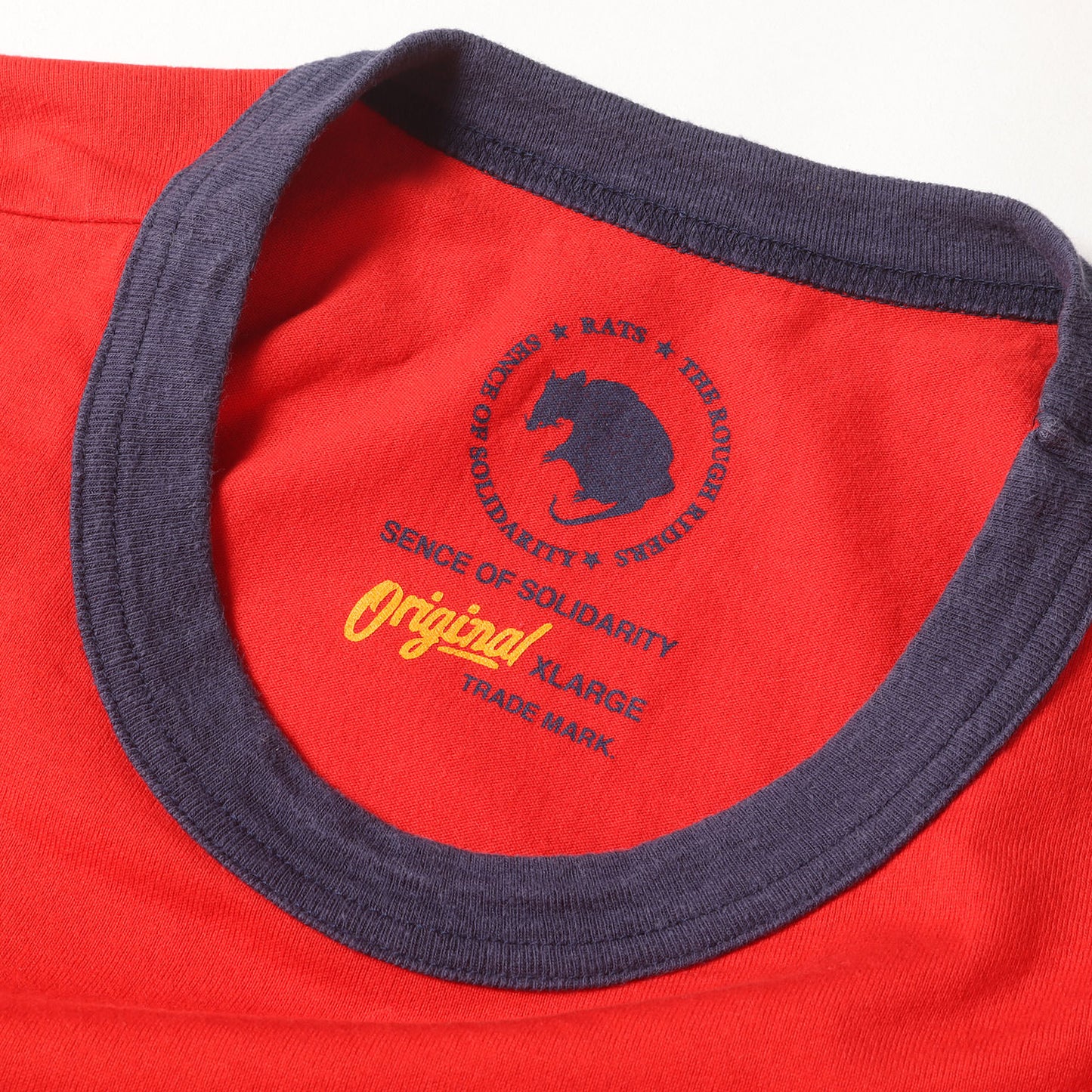 21SS ロゴプリント リンガー Tシャツ