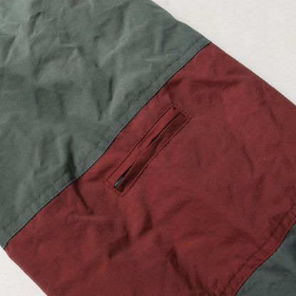 23SS 復刻モデル パネルボーダー ナイロン フード ジャケット(Nylon Zip Jacket)
