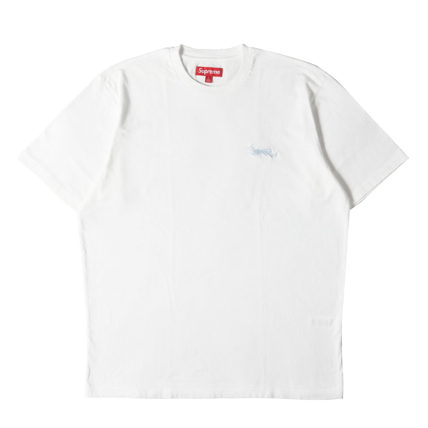 24SS ウォッシュ加工 タギングロゴ Tシャツ(Washed Tag S/S Top)