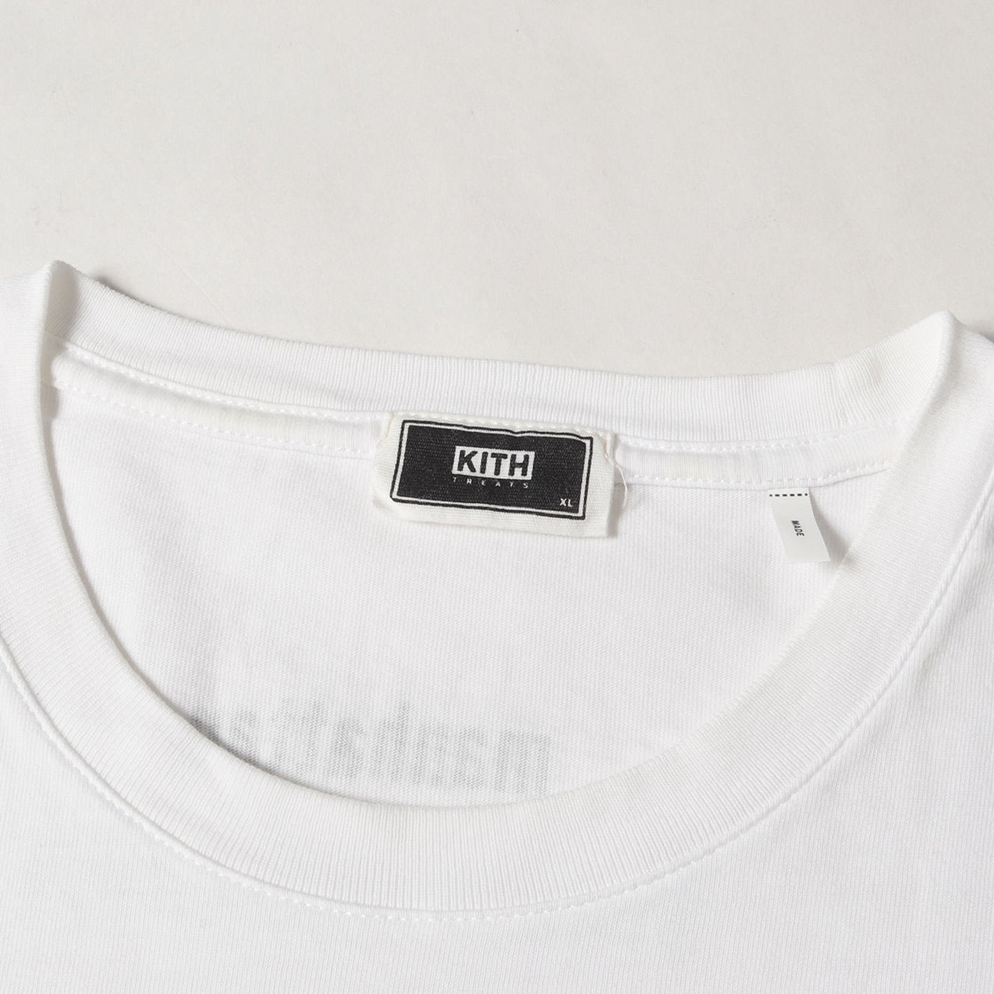 23SS KITH TREATS フロリダ・マイアミ限定カラー BOXロゴ Tシャツ(Florida Cafe Tee)