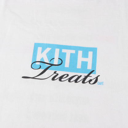 23SS KITH TREATS フロリダ・マイアミ限定カラー BOXロゴ Tシャツ(Florida Cafe Tee)